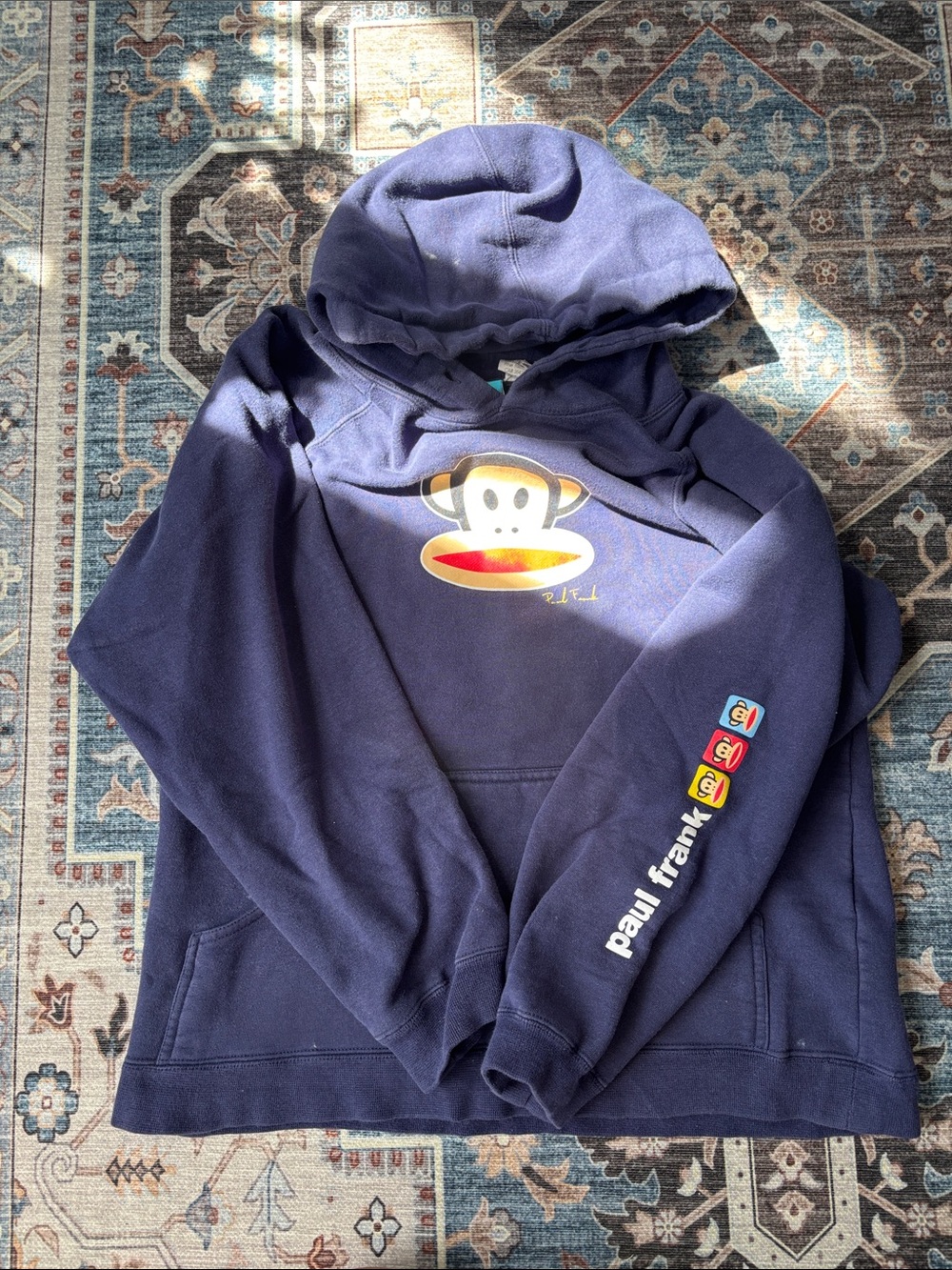 READ DESCRIPTION Paul Frank Navy Blue Hoodie